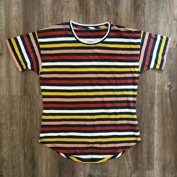 Madewell Striped Tee - Picture 1 of 8